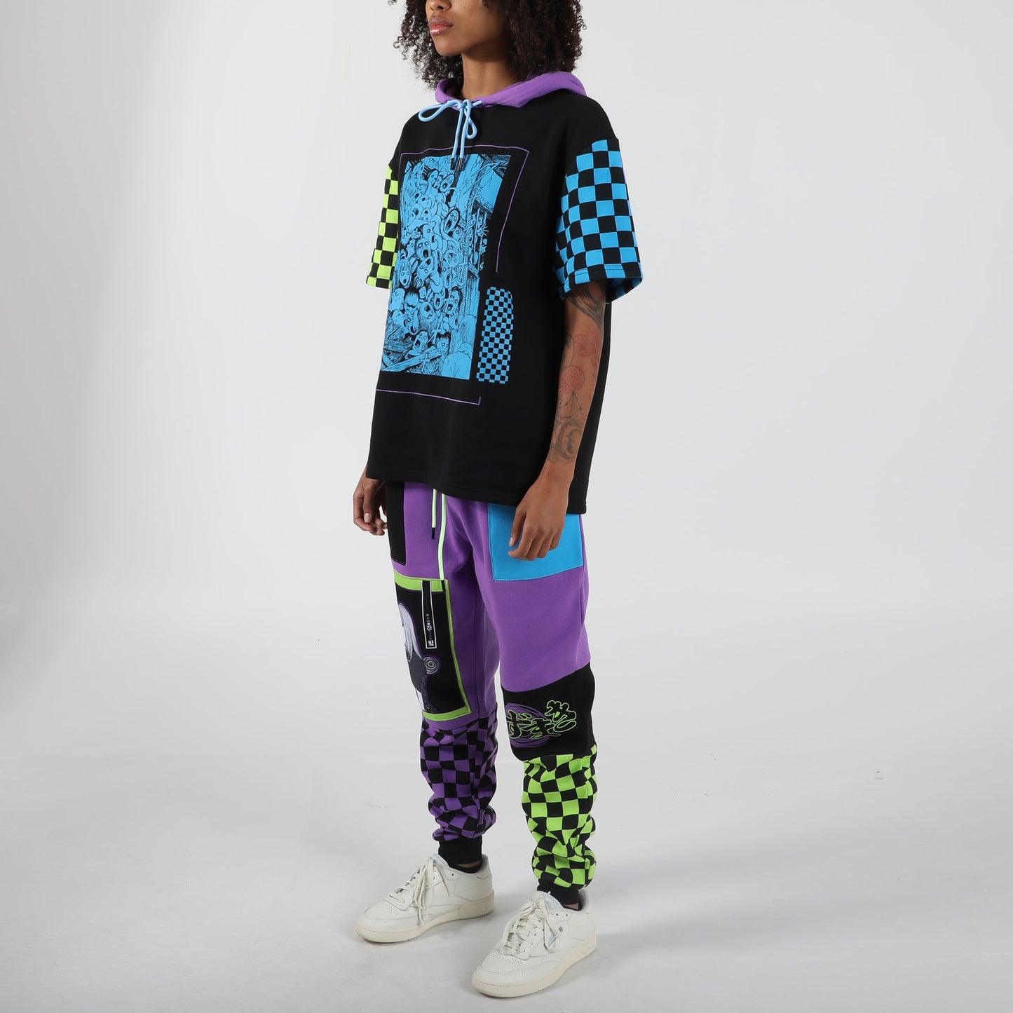 Uzumaki Glow In The Dark Short Sleeve Hoodie