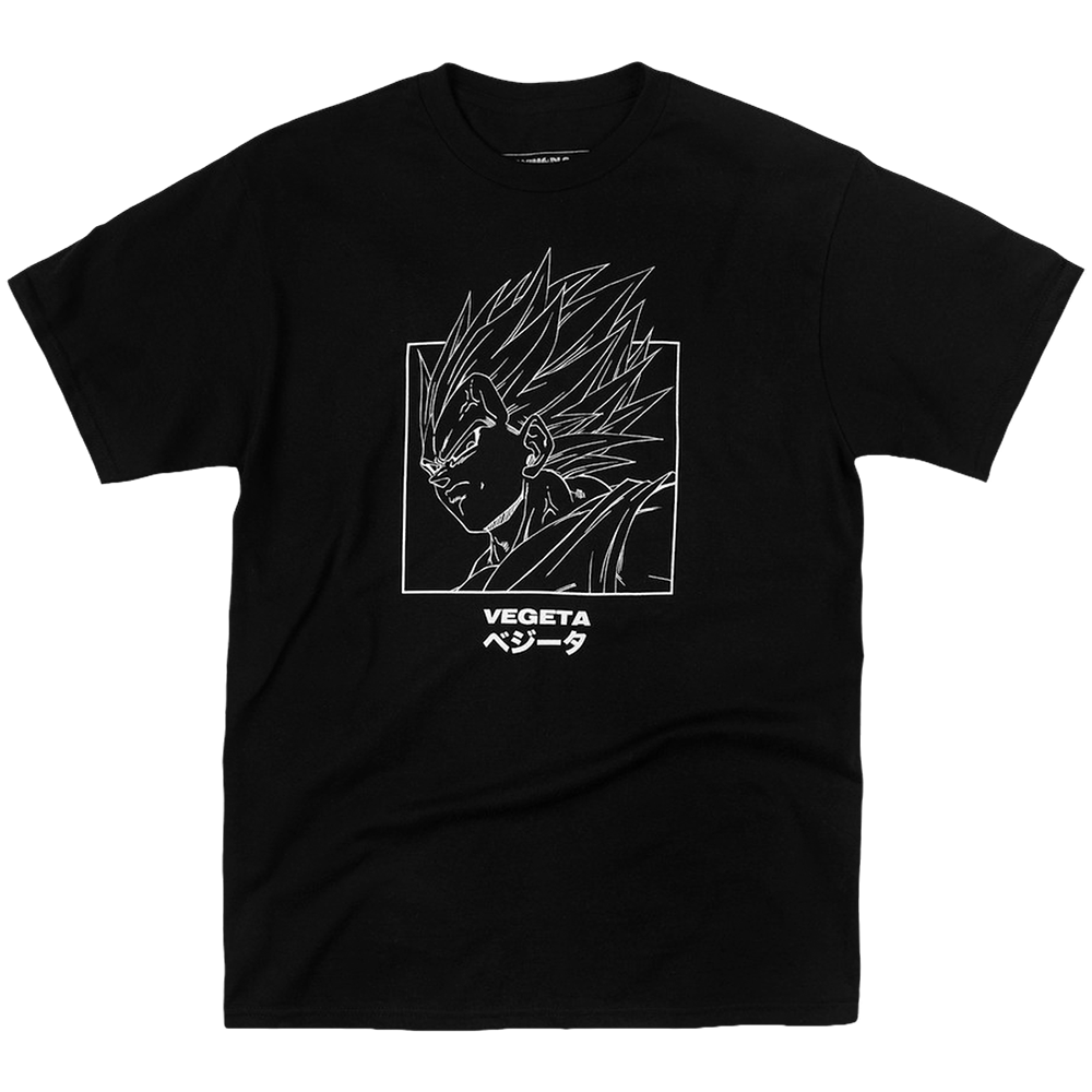 Vegeta Box Black Tee