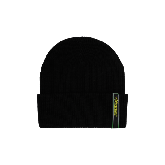 Edgerunner Black Beanie
